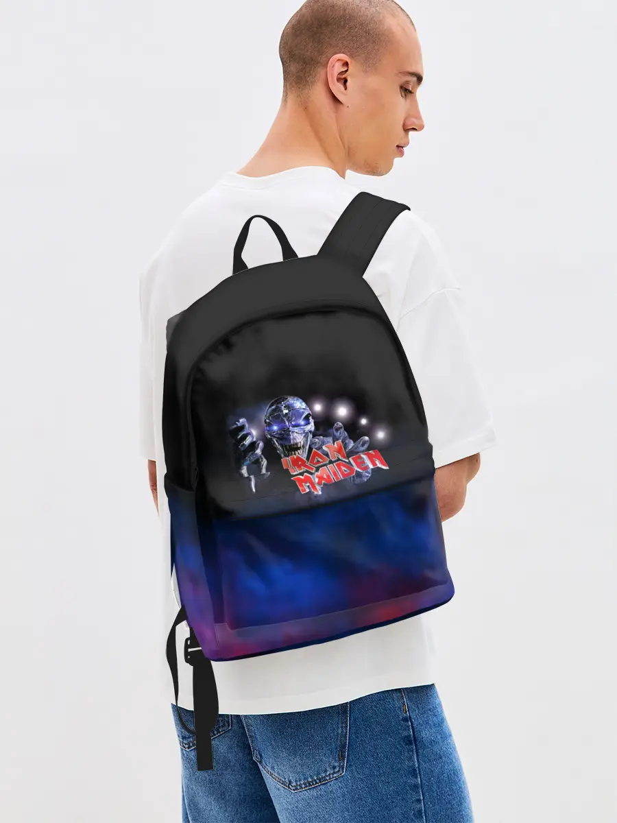 Рюкзак джинсовый / Iron Maiden