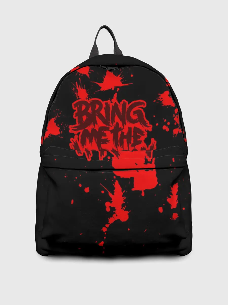 Рюкзак джинсовый / Bring Me the Horizon