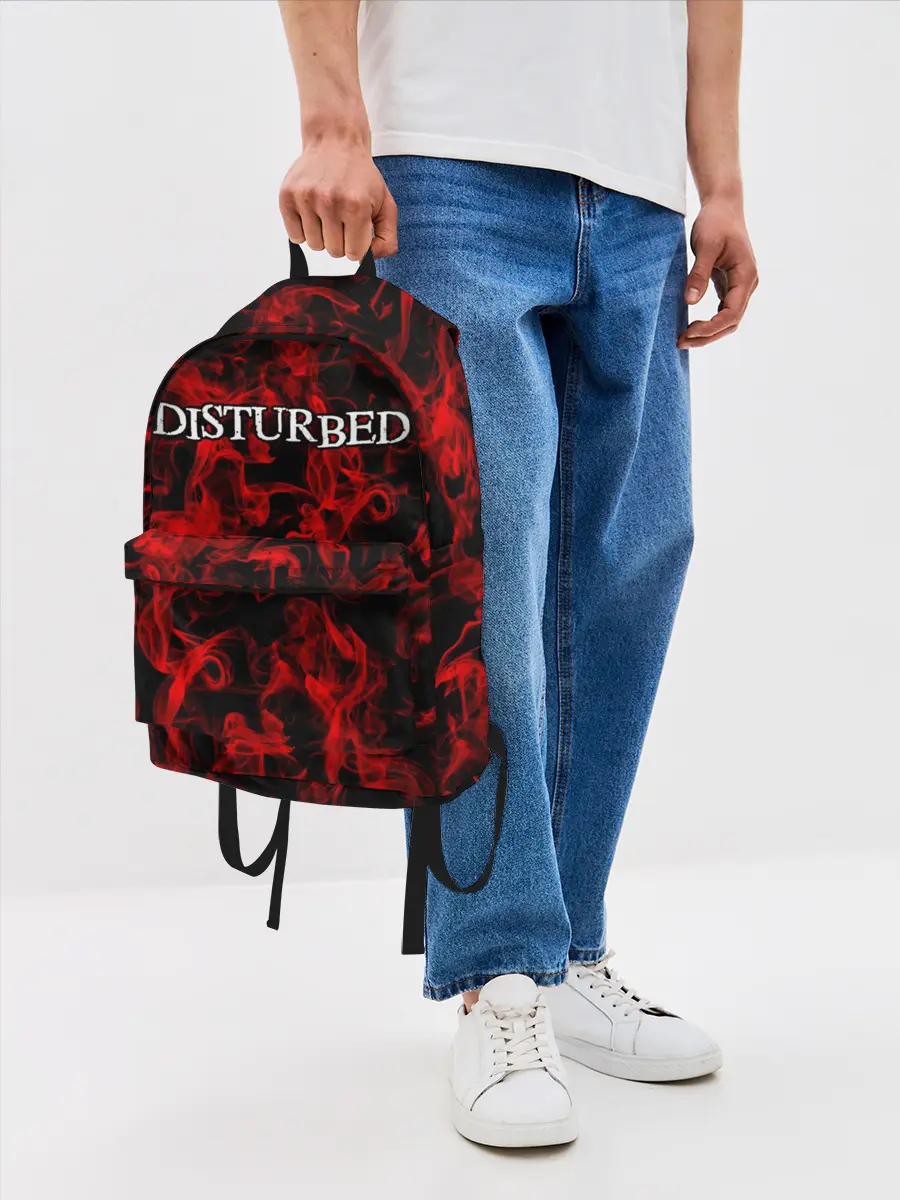 Рюкзак джинсовый / Disturbed