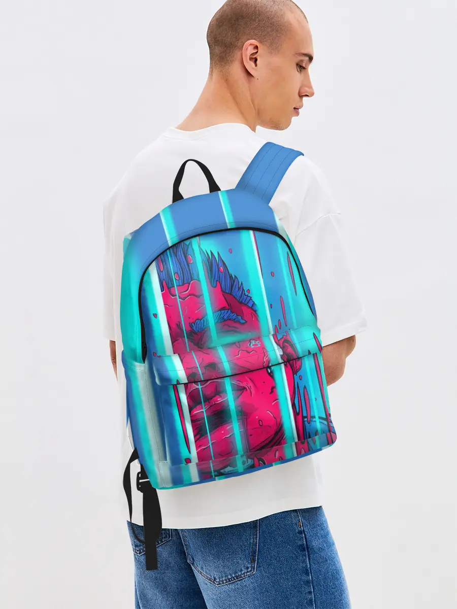 Рюкзак джинсовый / Сайонара бой