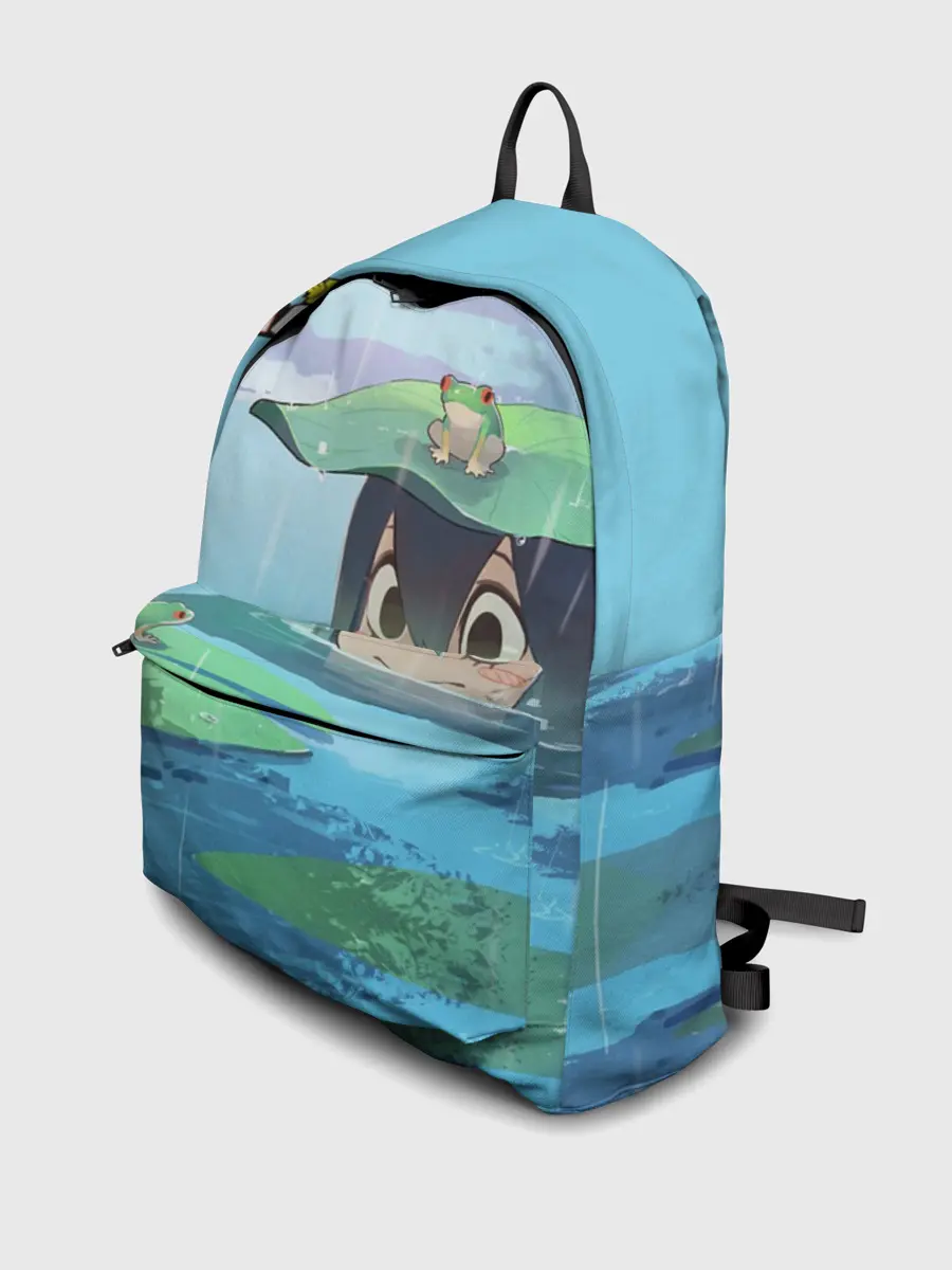 Рюкзак джинсовый / Тсую Асуи прячется под водой