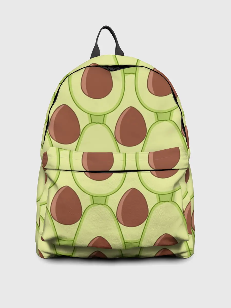 Рюкзак джинсовый / Авокадо