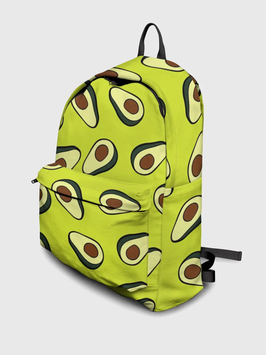 Рюкзак джинсовый / Авокадо