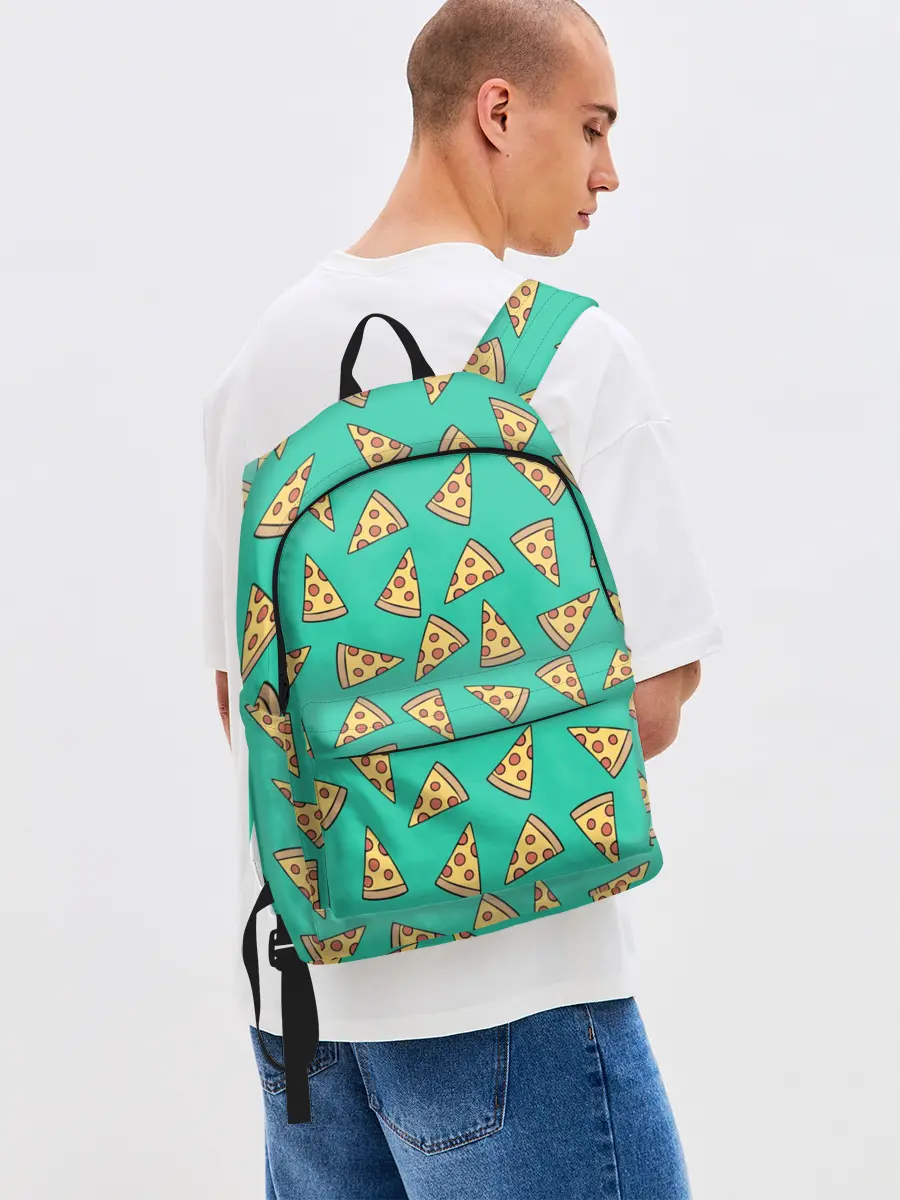 Рюкзак джинсовый / Pizza
