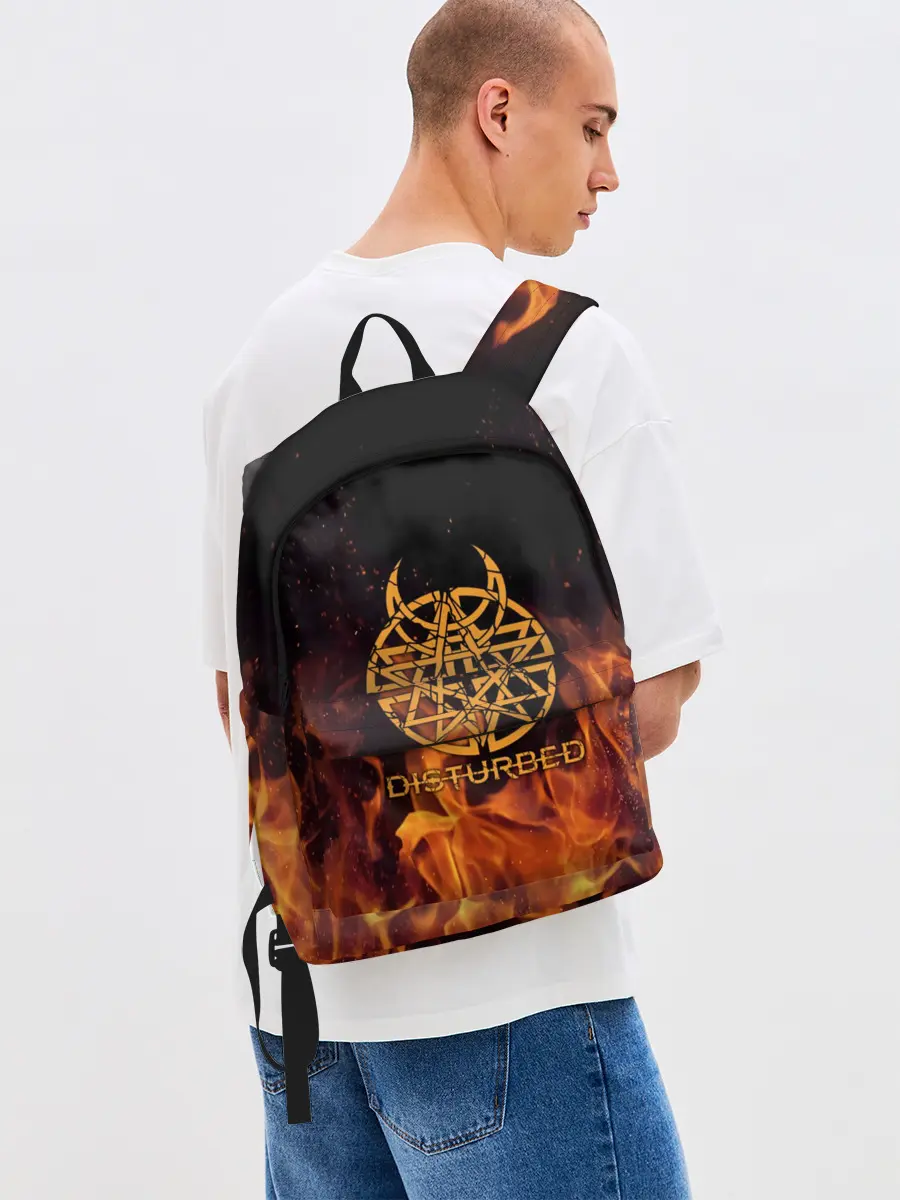Рюкзак джинсовый / Disturbed
