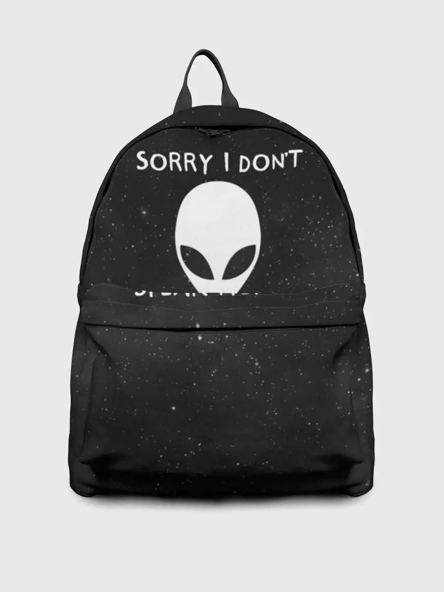 Рюкзак джинсовый / Sorry, I Dont Speak Human