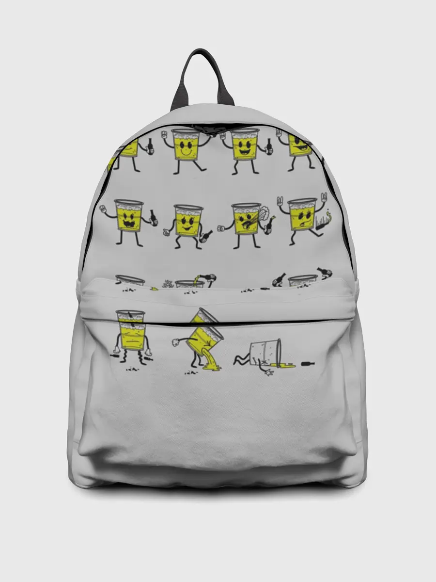 Рюкзак джинсовый / 99 Bottles