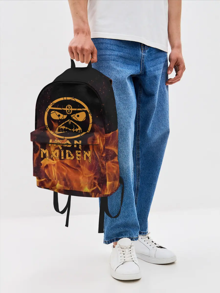 Рюкзак джинсовый / Iron Maiden