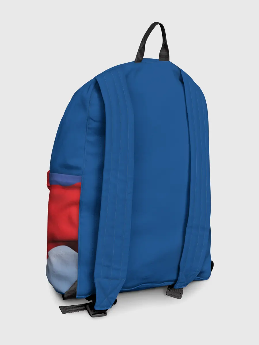 Рюкзак джинсовый / ФЛАГ РОССИИ.