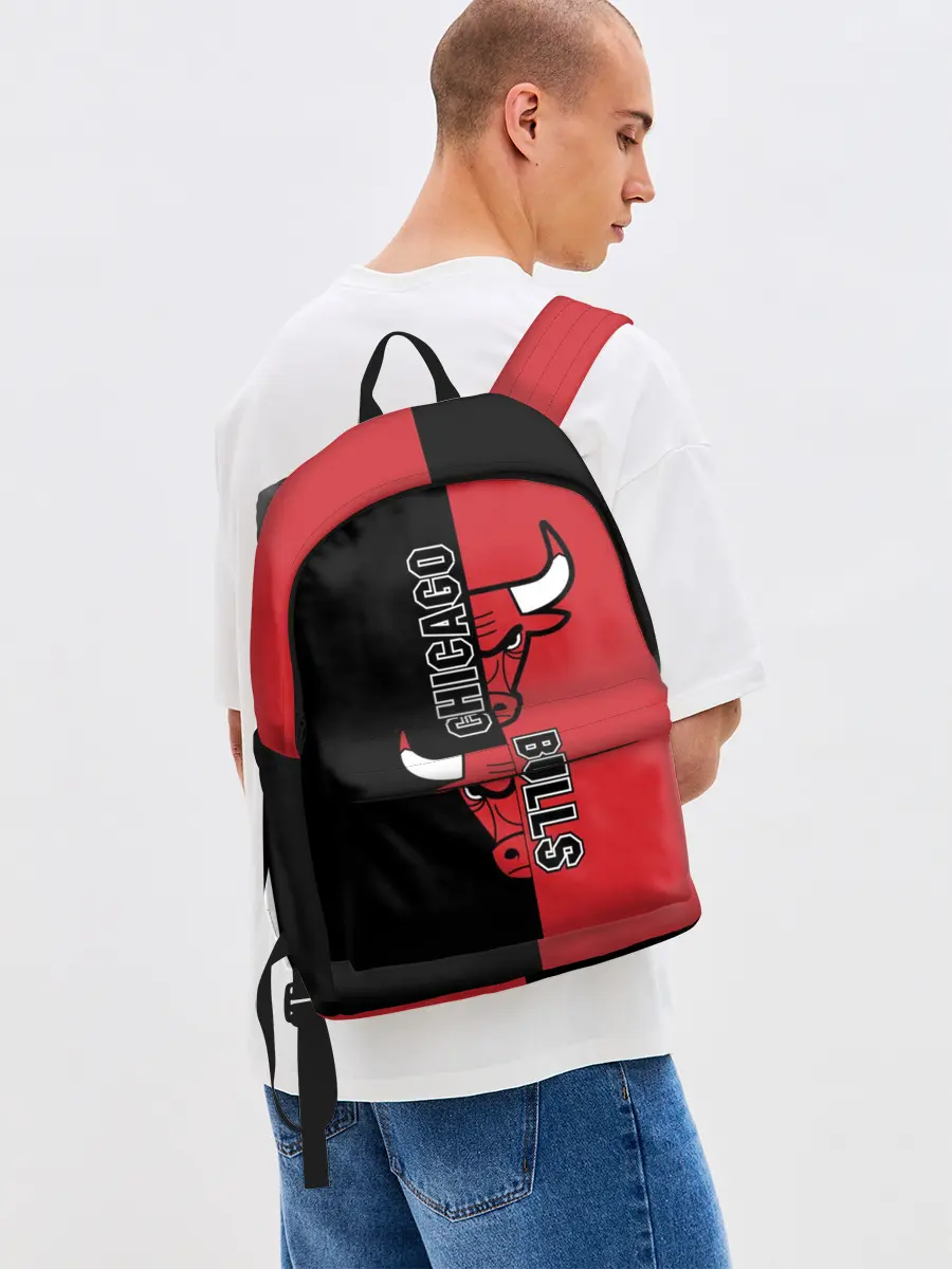 Рюкзак джинсовый / Чикаго Буллз
