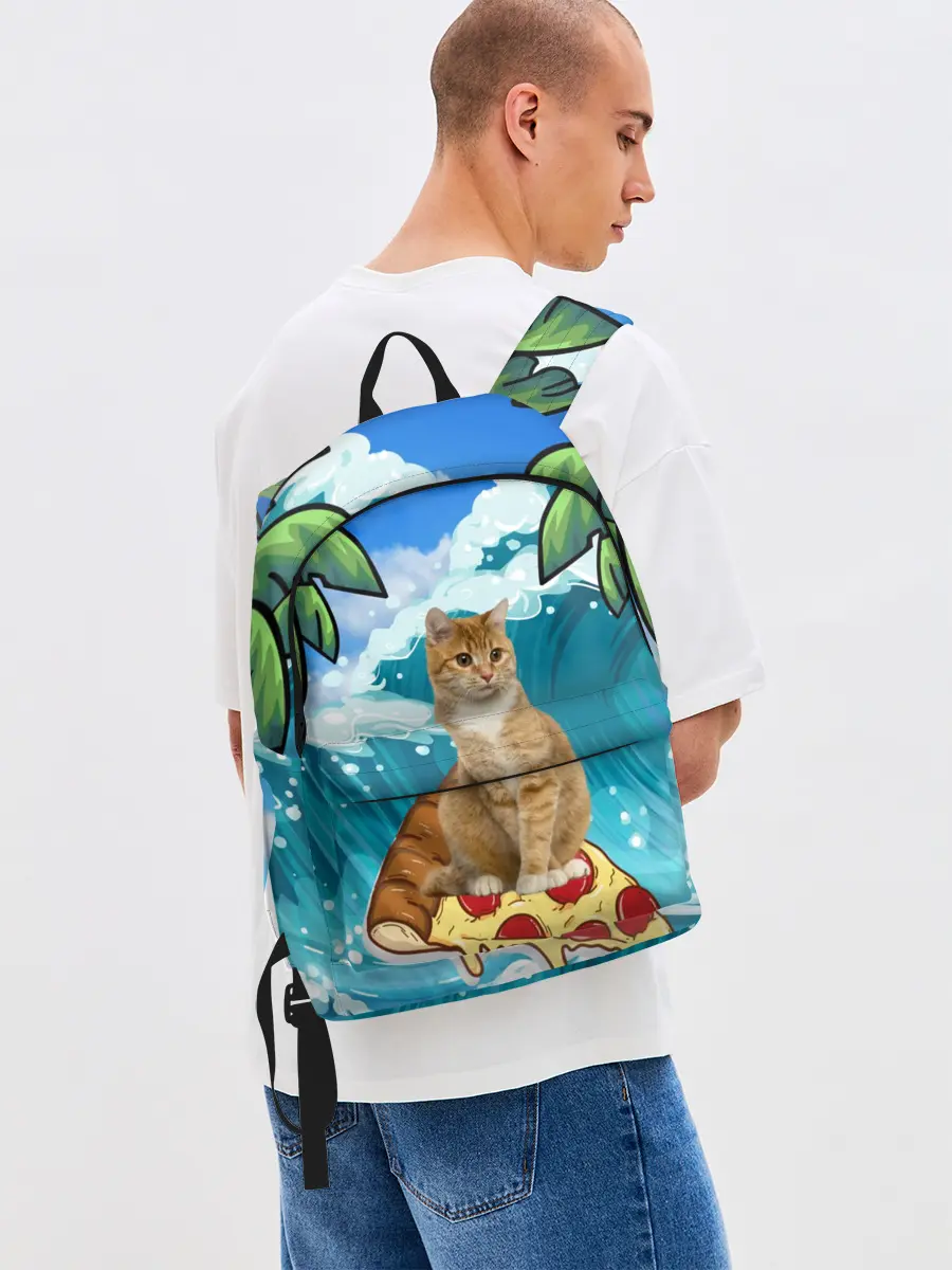 Рюкзак джинсовый / Сёрфинг на Пицце