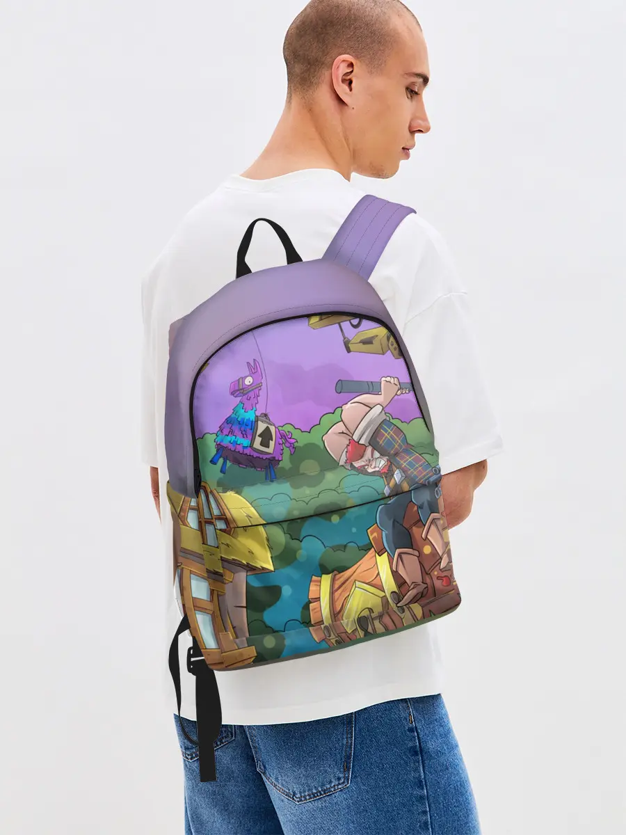 Рюкзак джинсовый / Fortnite