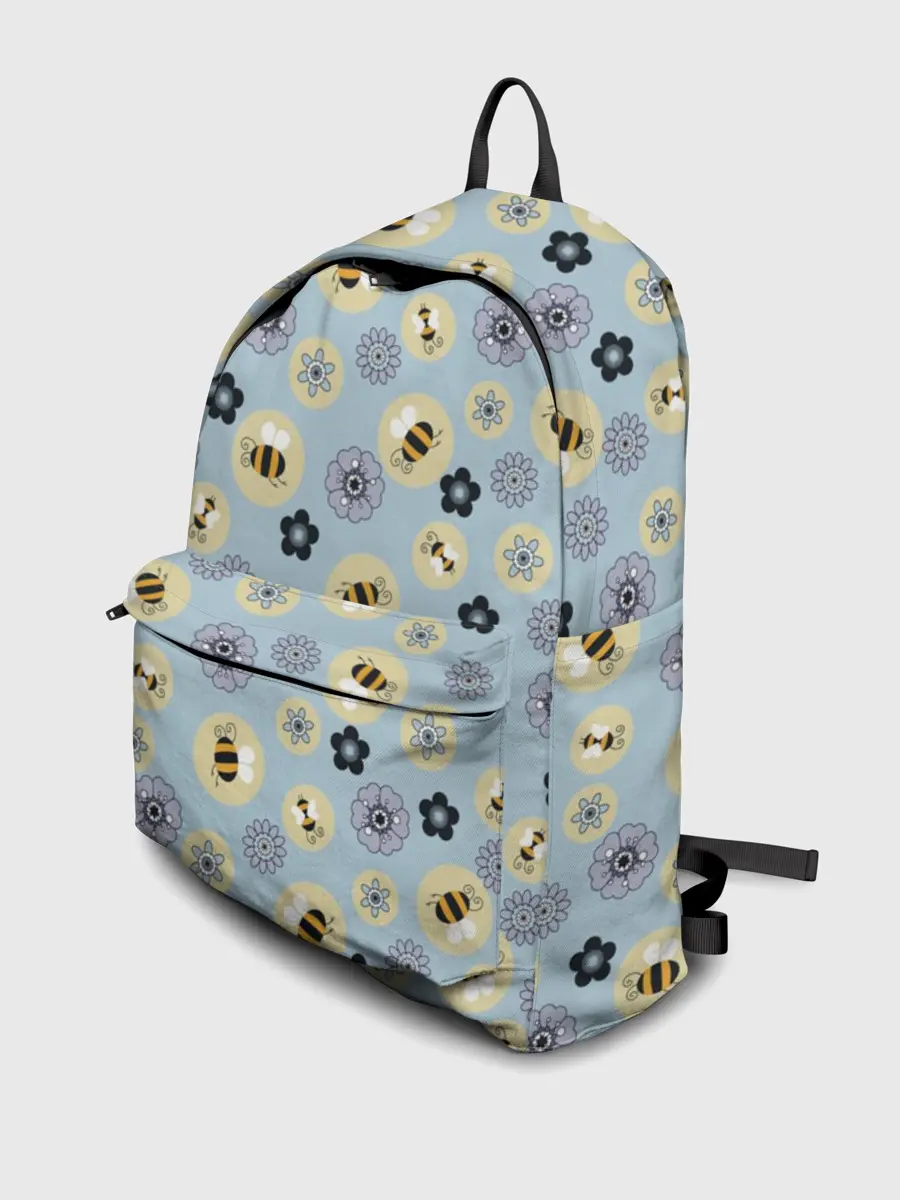 Рюкзак джинсовый / Пчелки