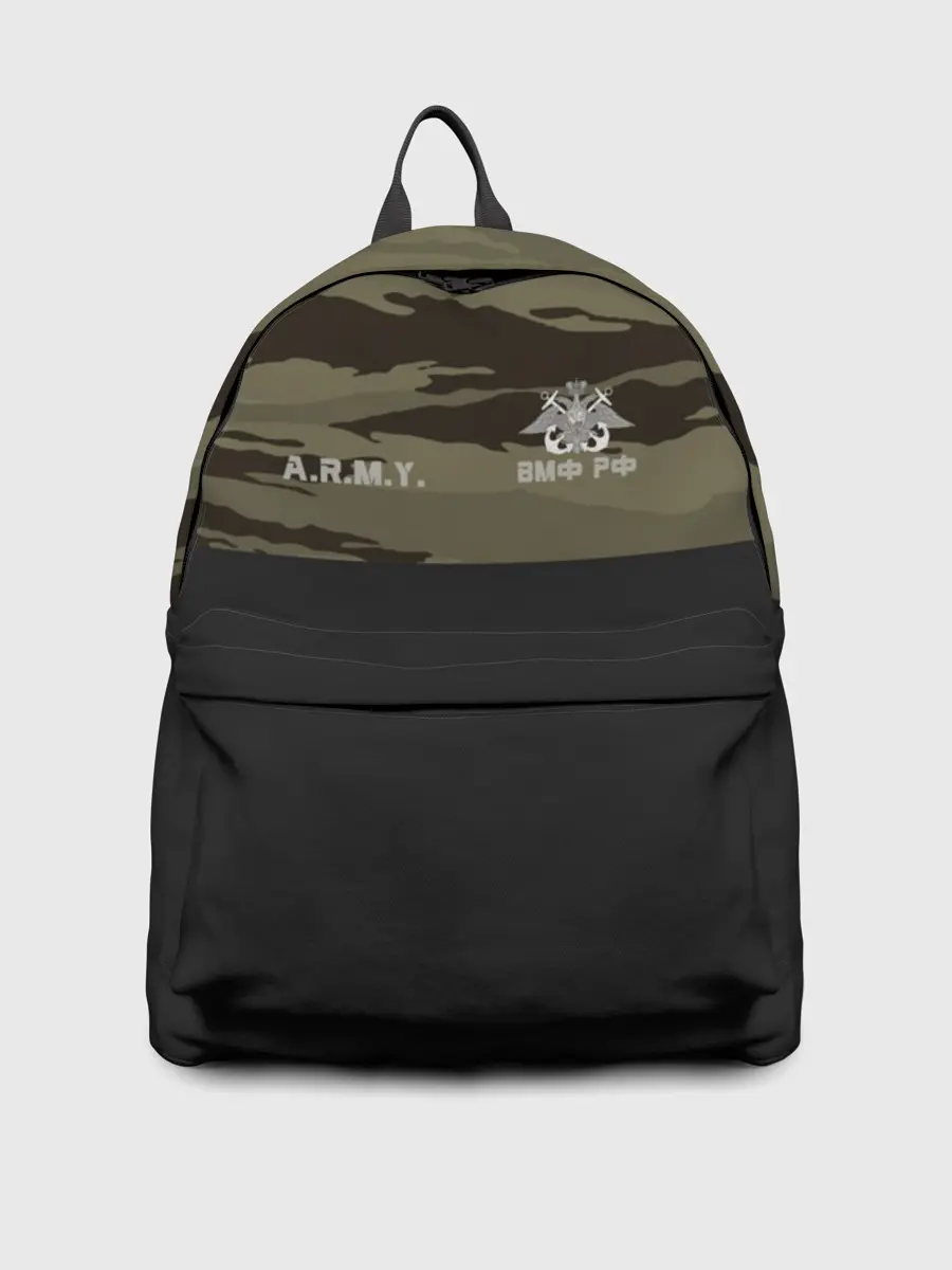 Рюкзак джинсовый / Камуфляж ВМФ РФ