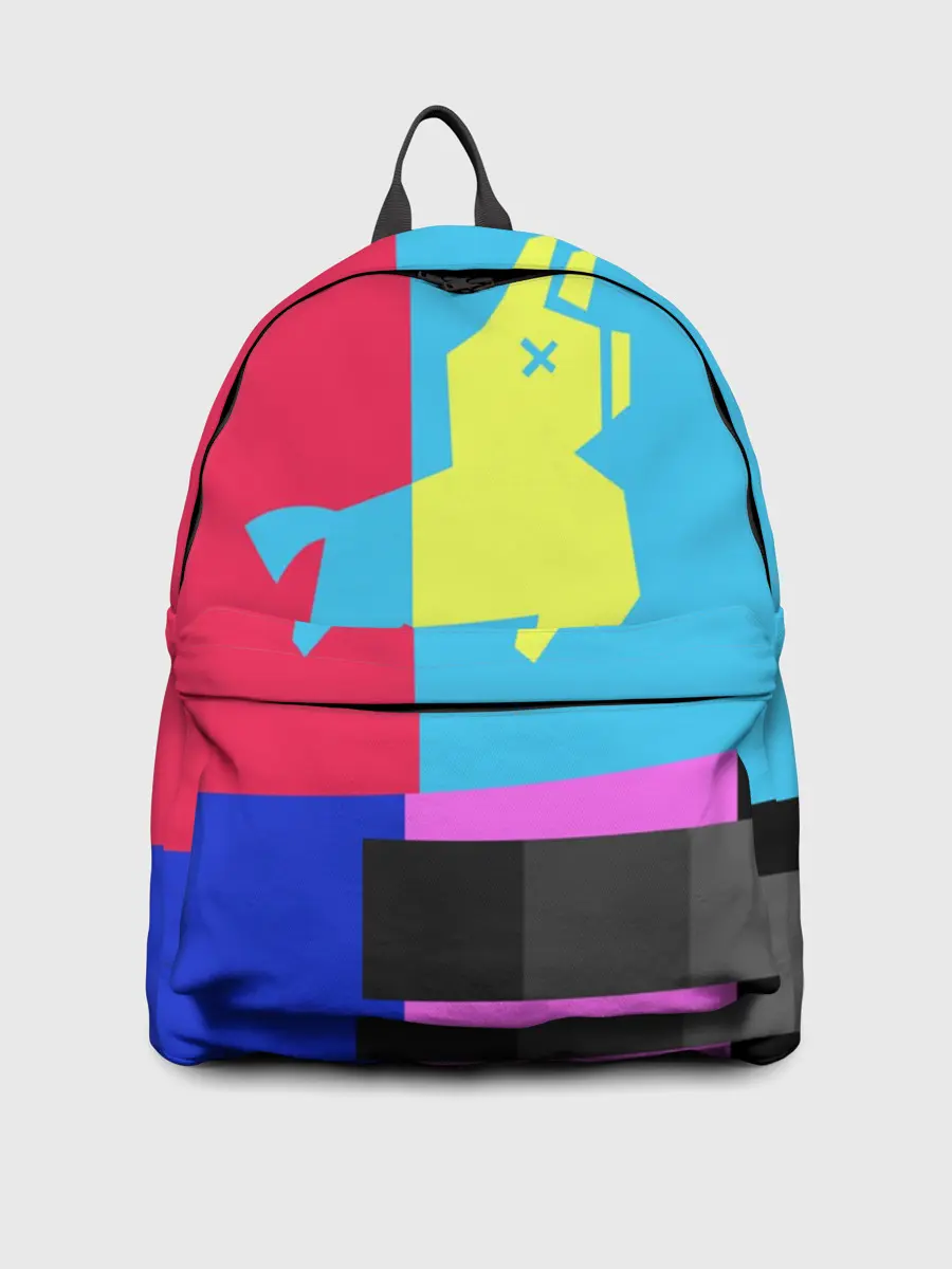 Рюкзак джинсовый / Лама Фортнайт