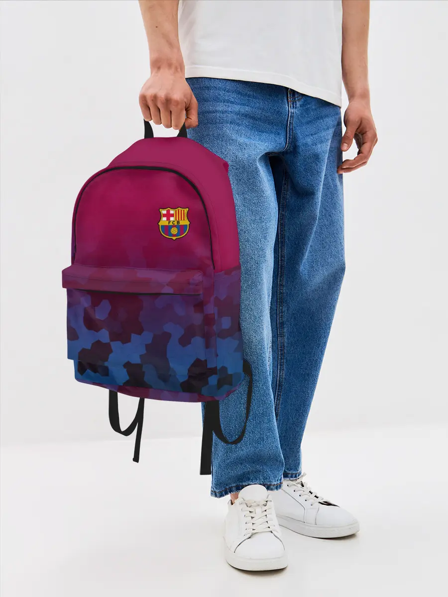 Рюкзак джинсовый / FC BARCA SPORT