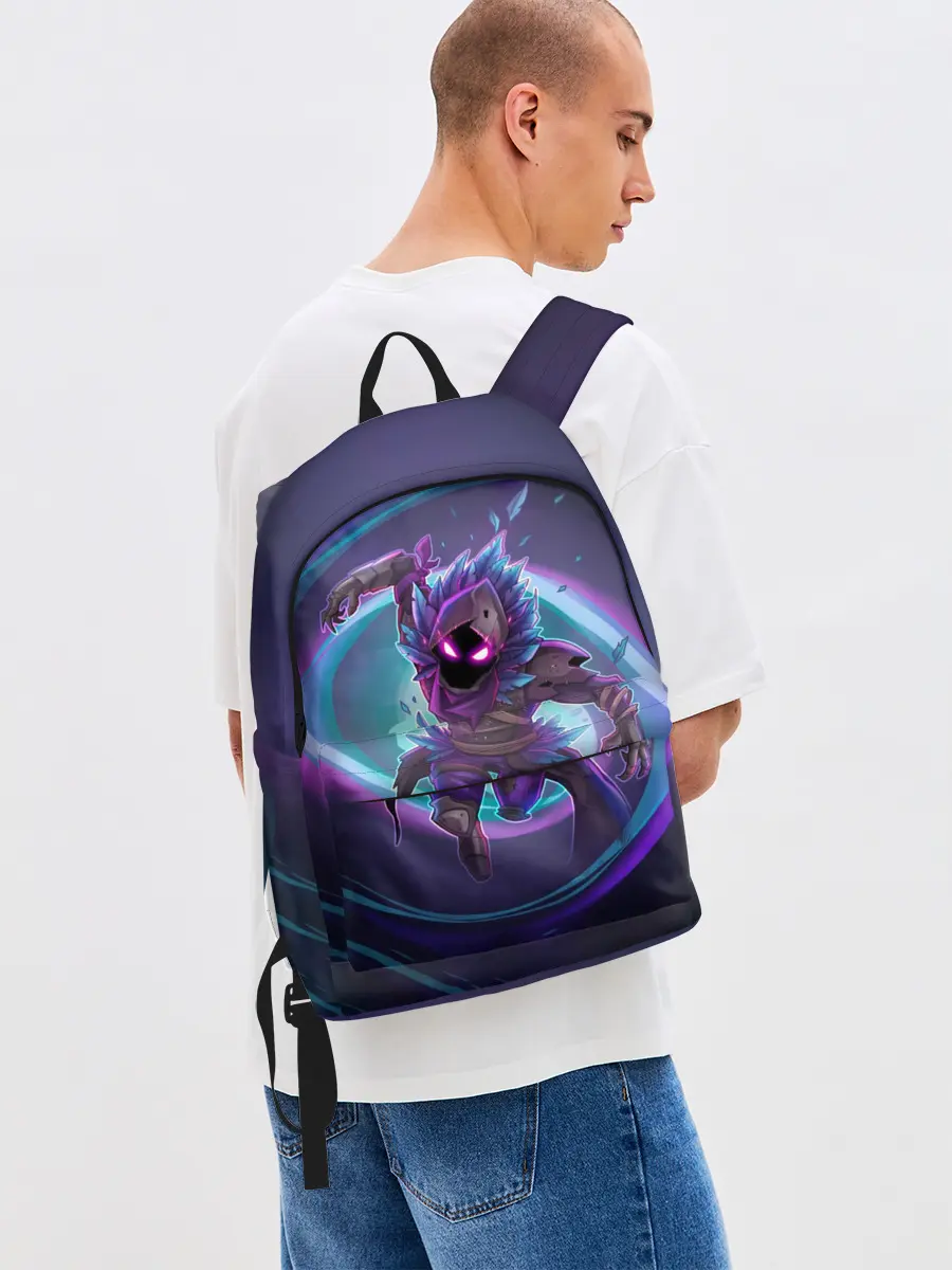 Рюкзак джинсовый / Ворон