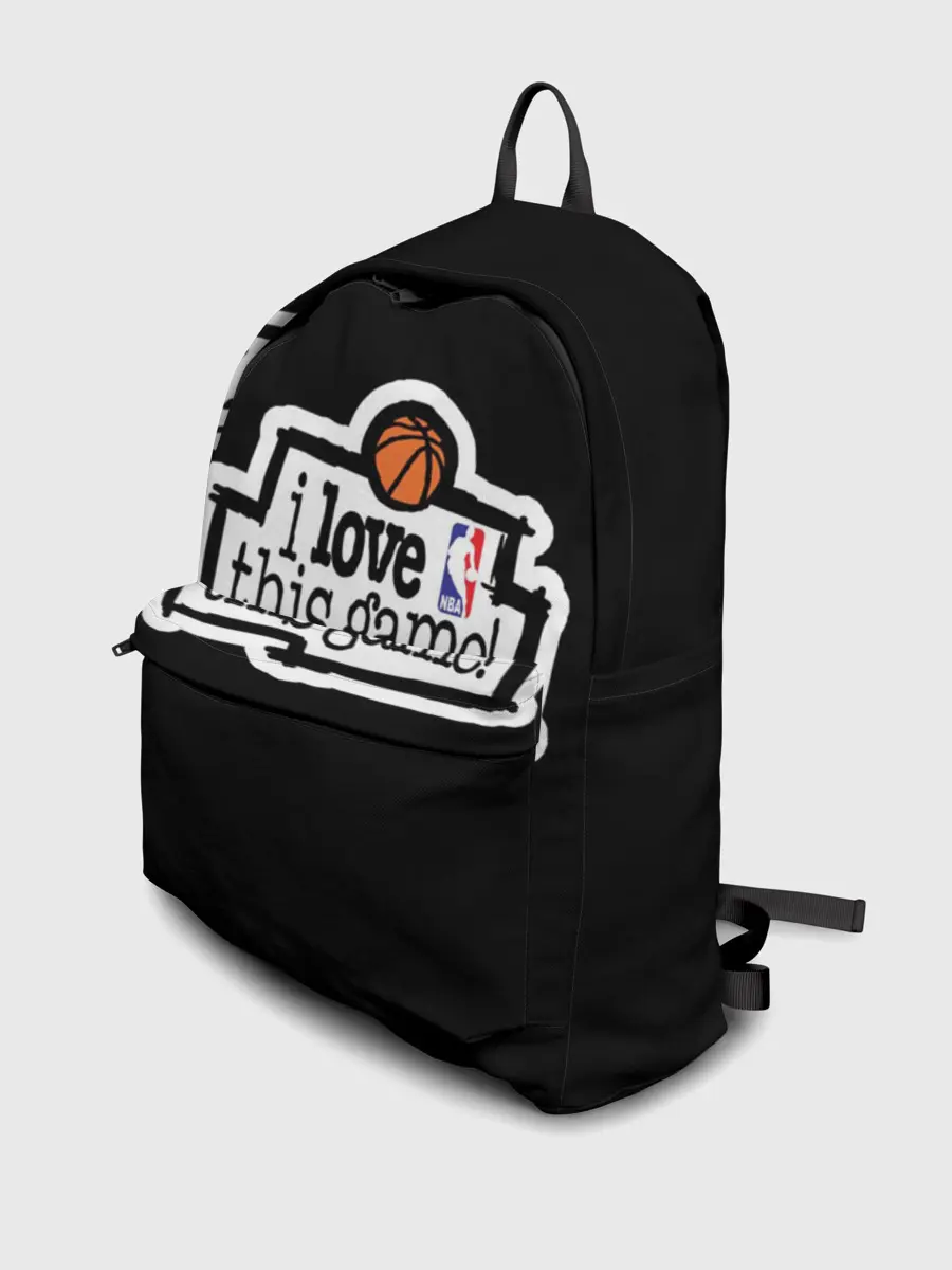 Рюкзак джинсовый / NBA. I love this game
