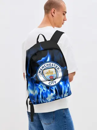Рюкзак джинсовый / MANCHESTER CITY
