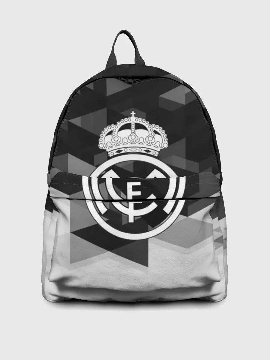 Рюкзак джинсовый / FC Real Madrid sport geometry