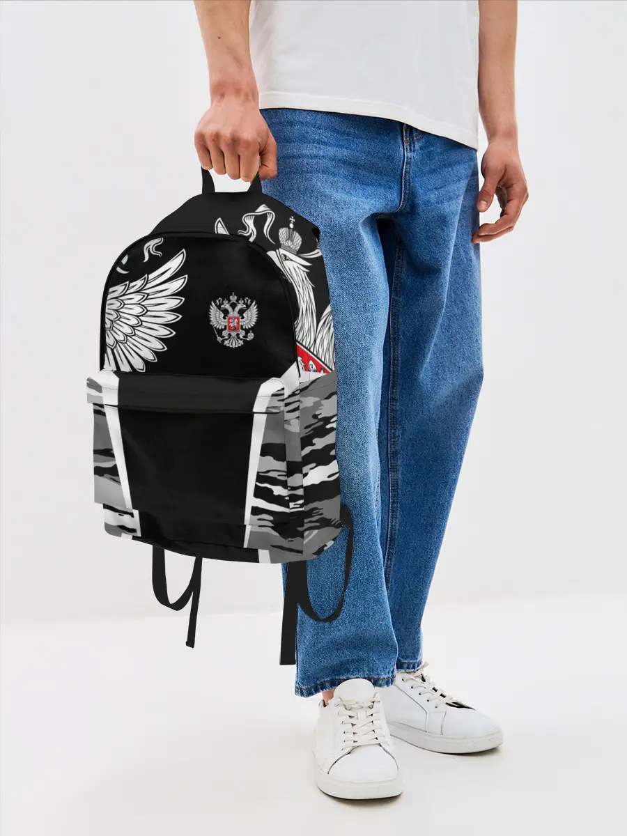 Рюкзак джинсовый / Камуфляж Россия