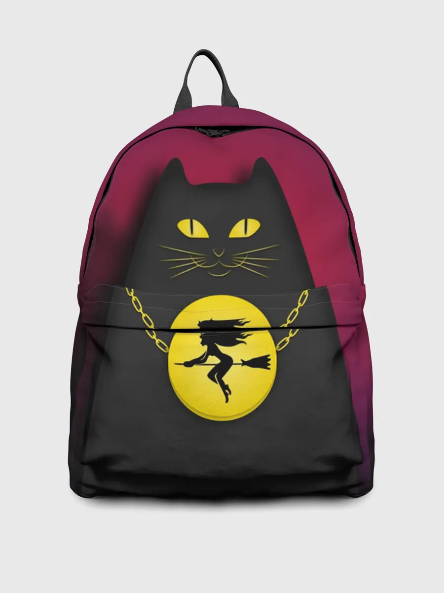 Рюкзак джинсовый / Кот Бегемот