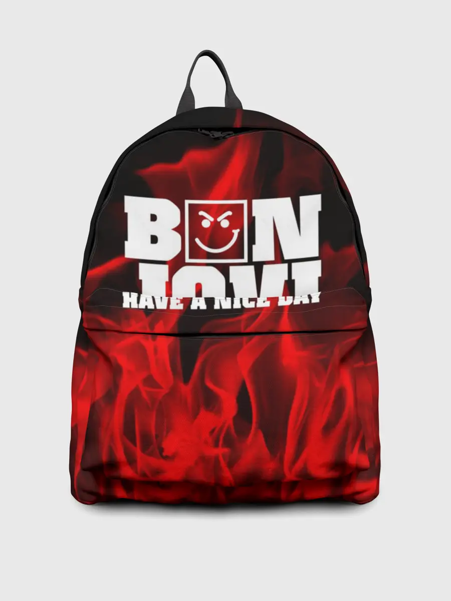 Рюкзак джинсовый / BON JOVI