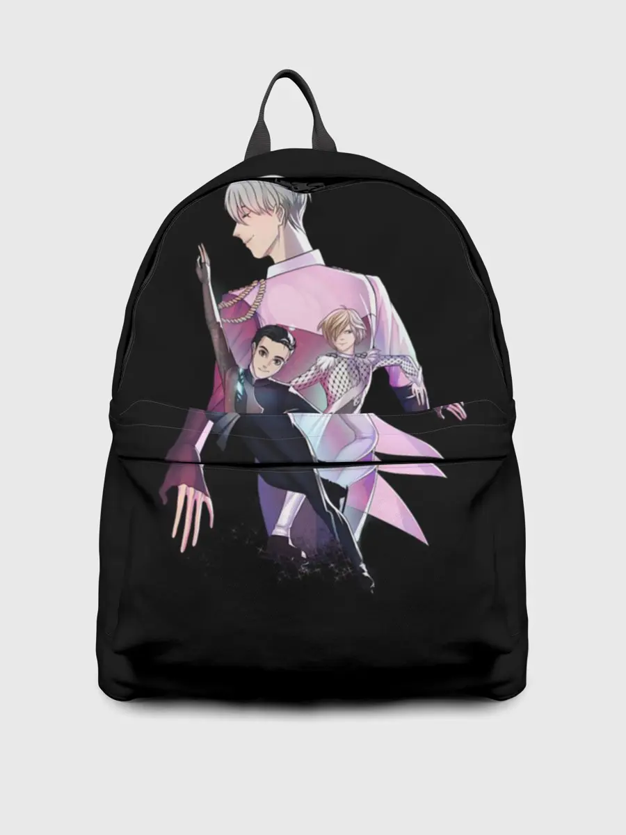 Рюкзак джинсовый / Yuri on Ice_2