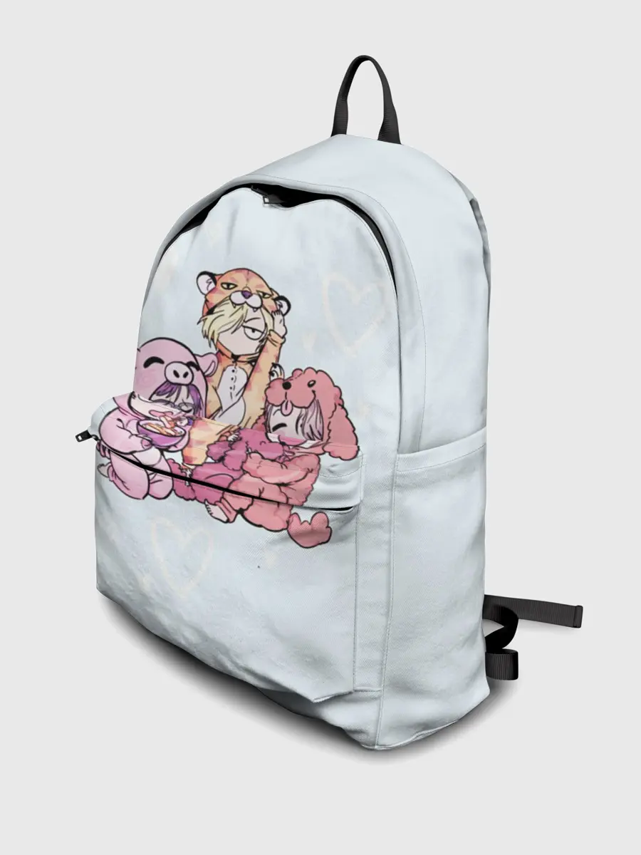 Рюкзак джинсовый / Yuri on Ice_3