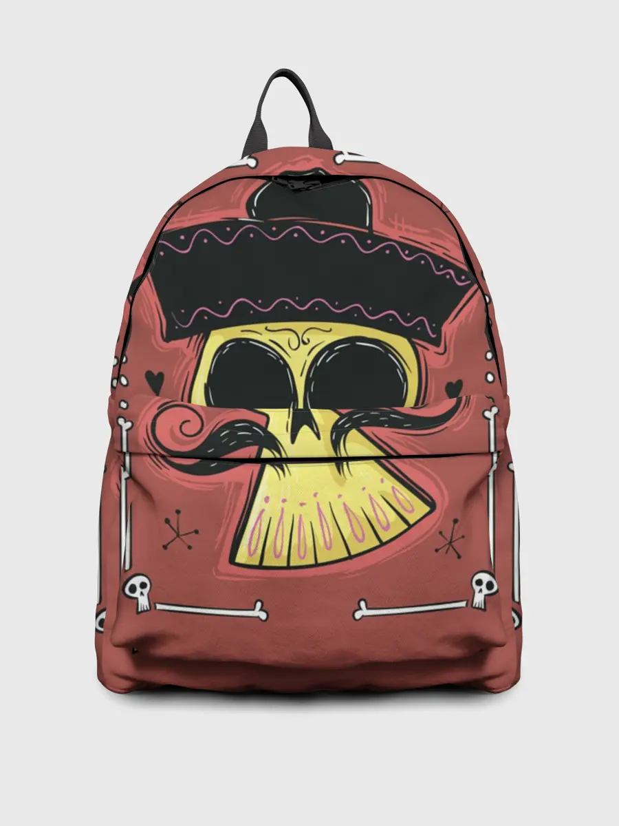 Рюкзак джинсовый / Dia de los Muertos