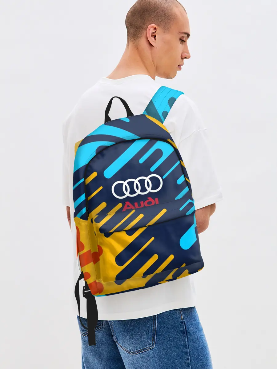Рюкзак джинсовый / AUDI.