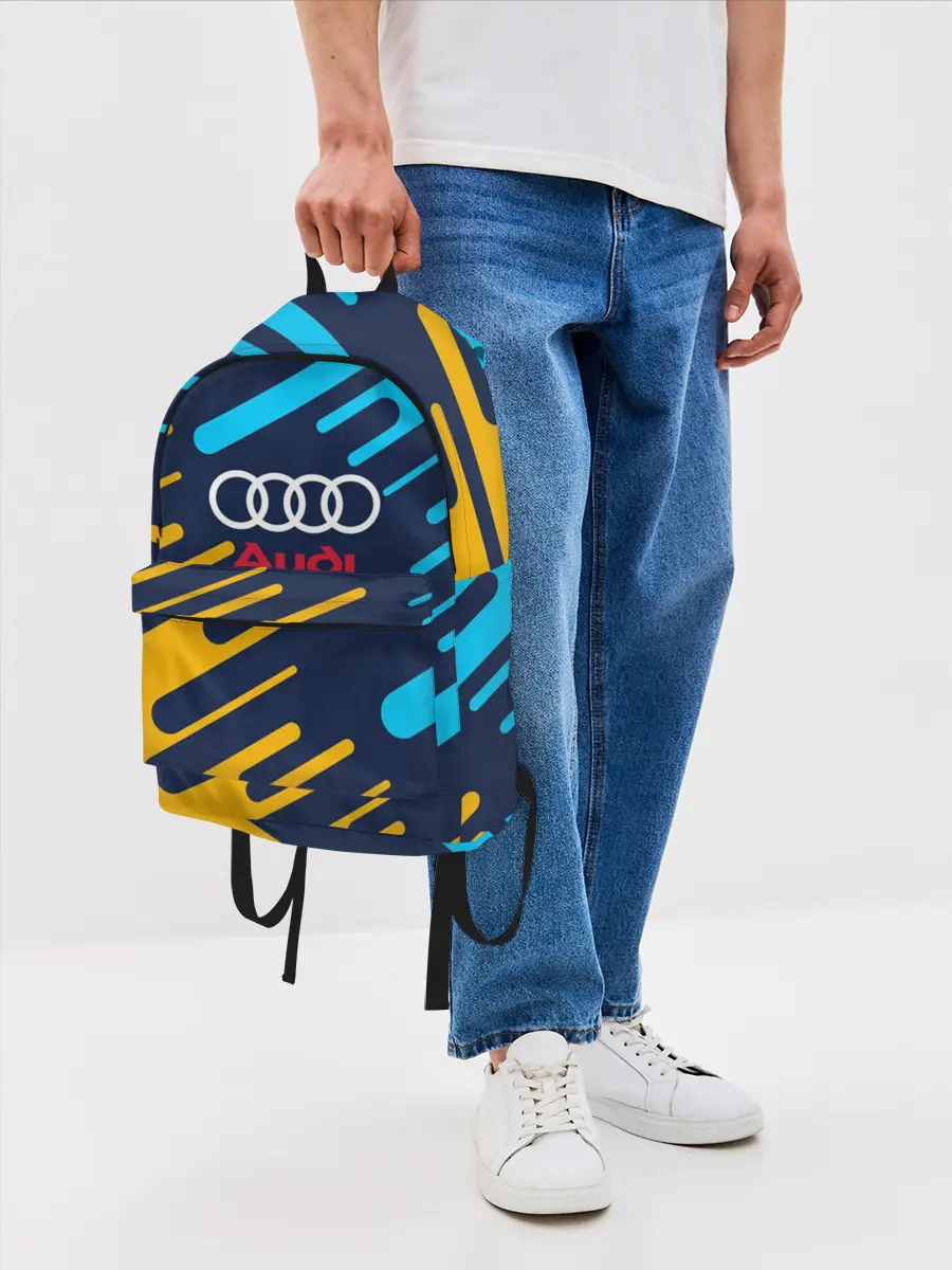 Рюкзак джинсовый / AUDI.