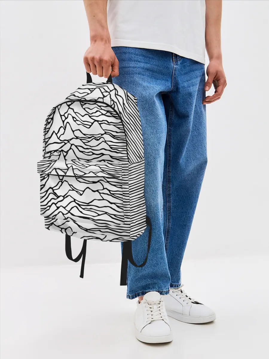 Рюкзак джинсовый / White