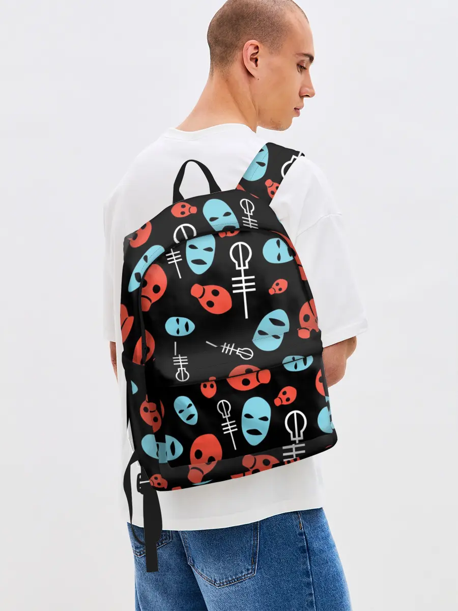 Рюкзак джинсовый / Twenty One Pilots