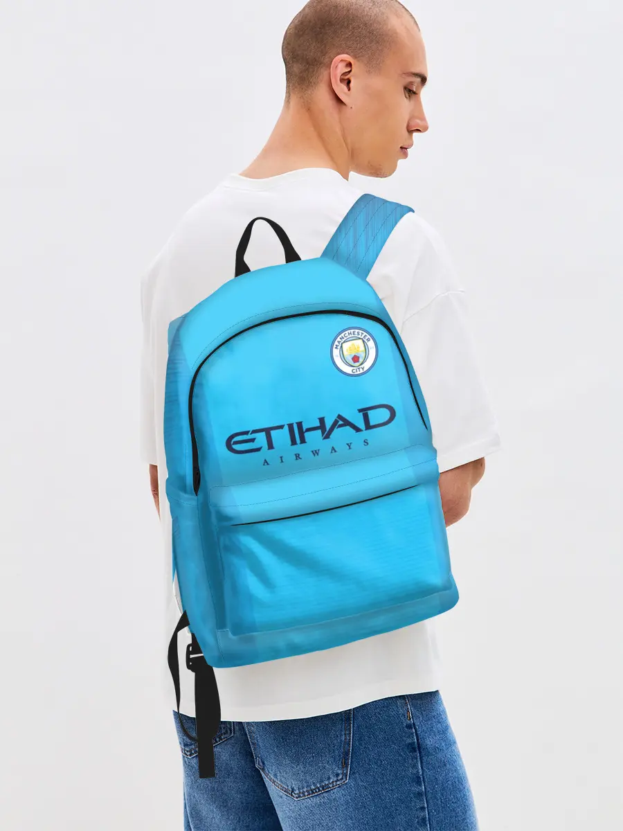 Рюкзак джинсовый / Man. City 18-19