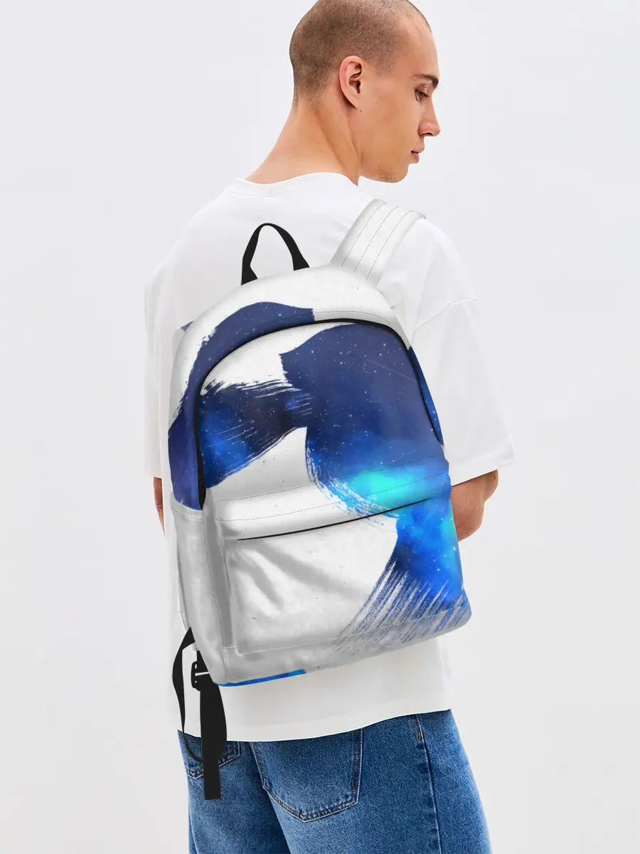 Рюкзак джинсовый / Космос