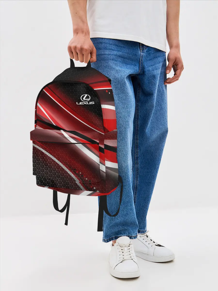 Рюкзак джинсовый / LEXUS.