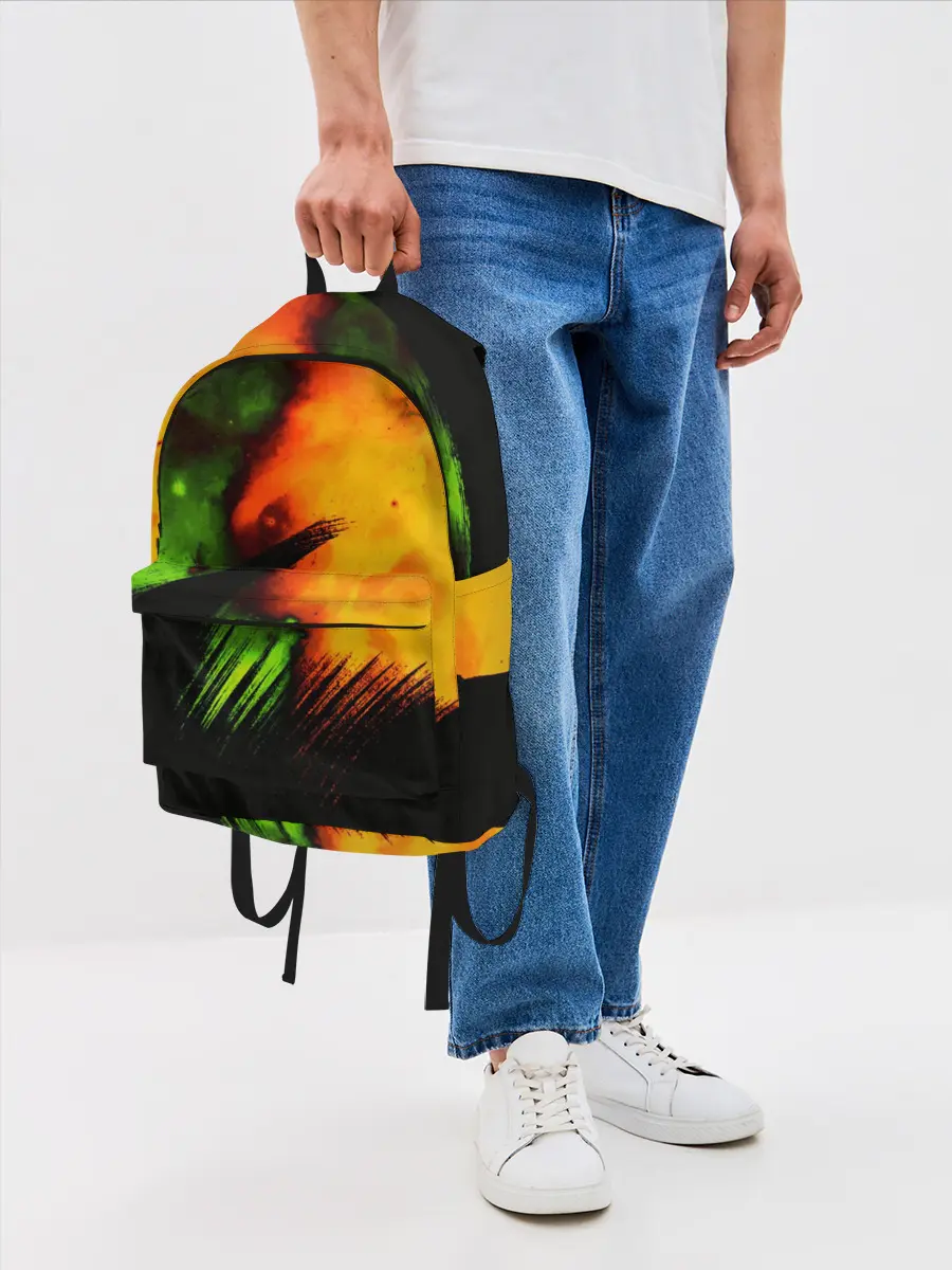 Рюкзак джинсовый / Космос