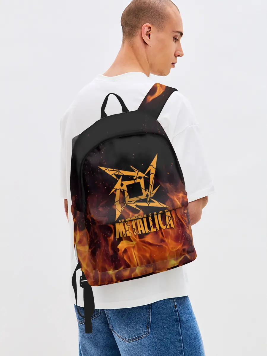 Рюкзак джинсовый / Metallica