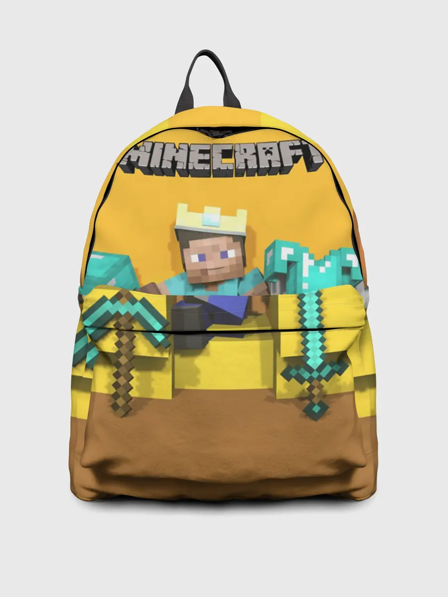 Рюкзак джинсовый / Король майнкрафта 2