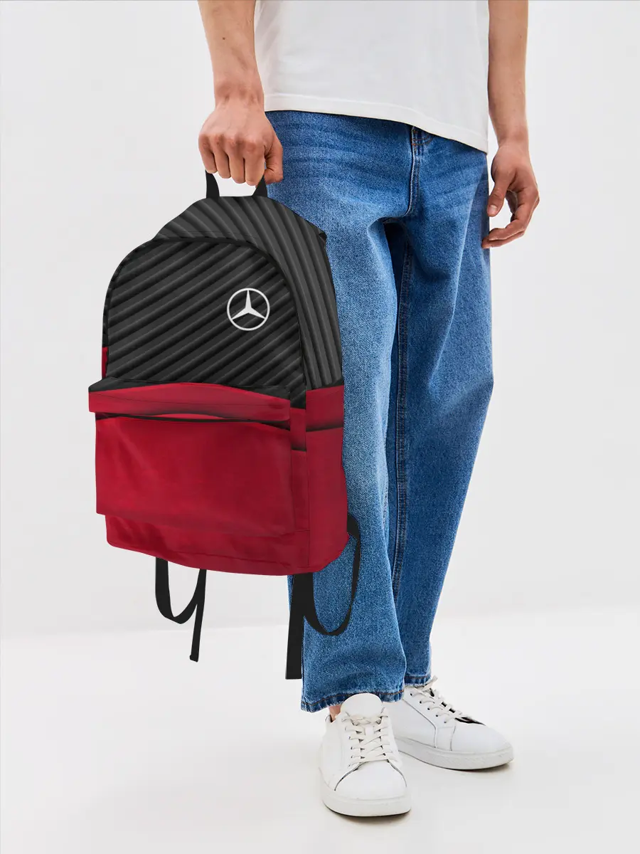 Рюкзак джинсовый / MERCEDES BENZ