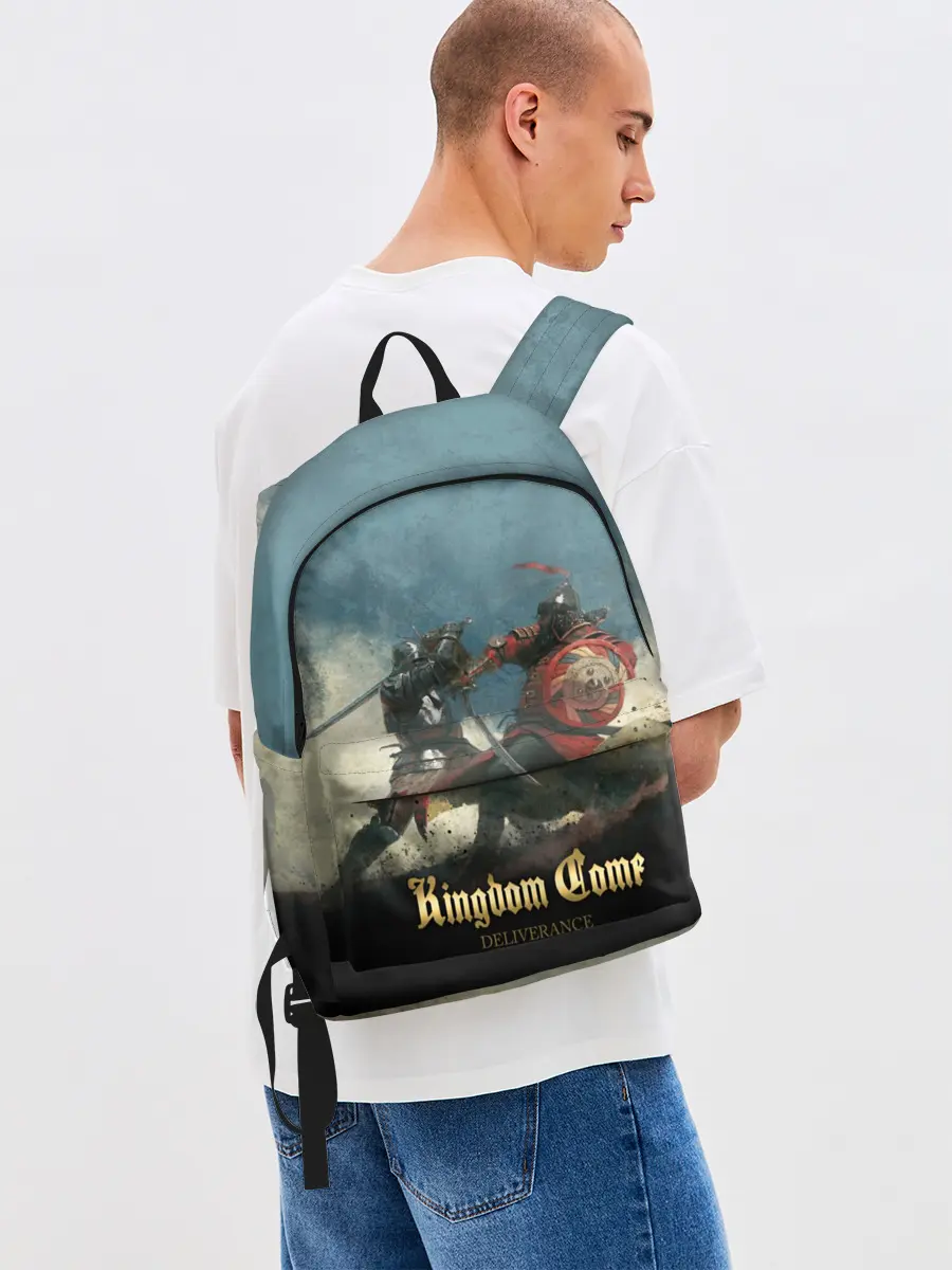 Рюкзак джинсовый / Kingdom fight