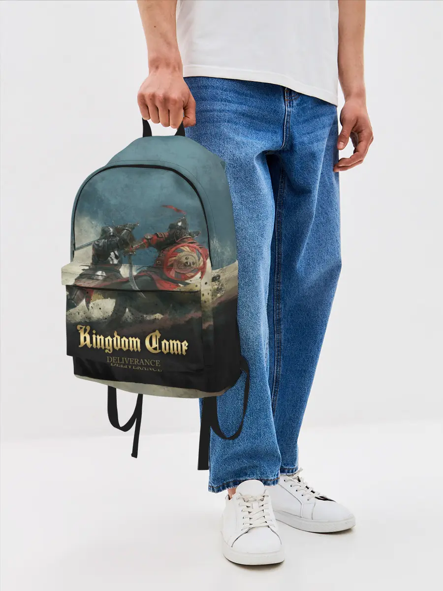 Рюкзак джинсовый / Kingdom fight