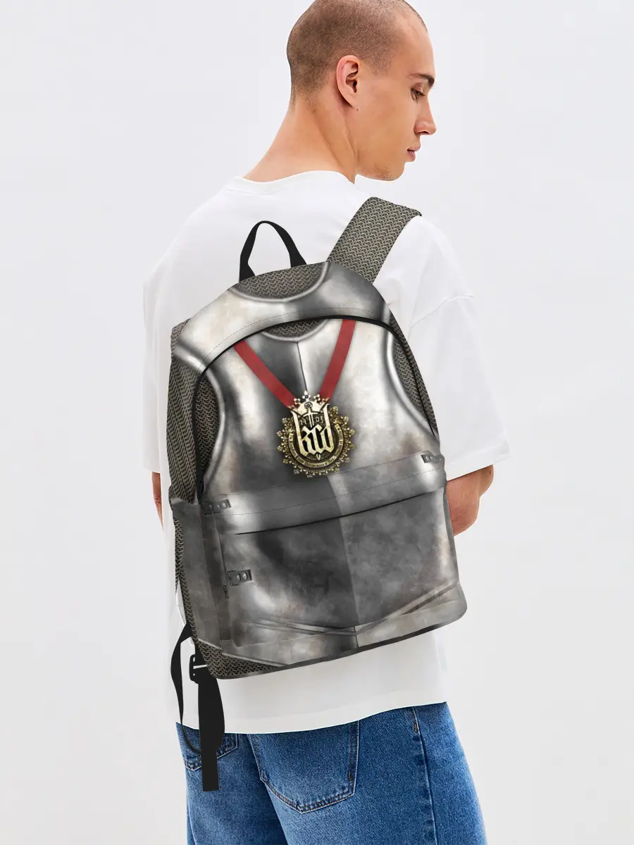 Рюкзак джинсовый / Доспех рыцаря