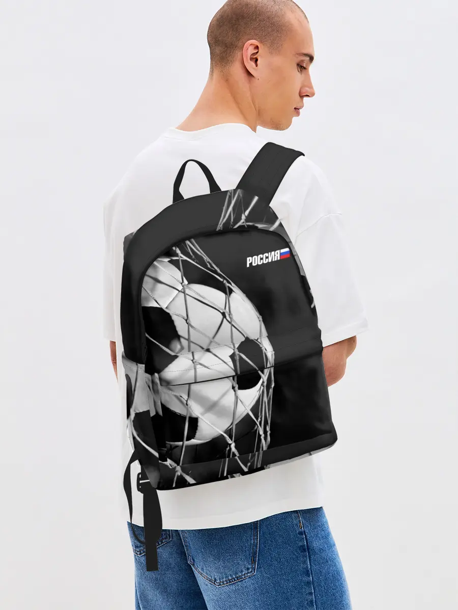 Рюкзак джинсовый / Болельщик Россия
