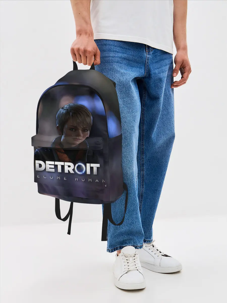 Рюкзак джинсовый / Detroit: Become Human - Kara