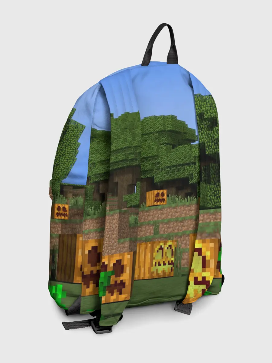 Рюкзак джинсовый / Стив бросает ендерперл.