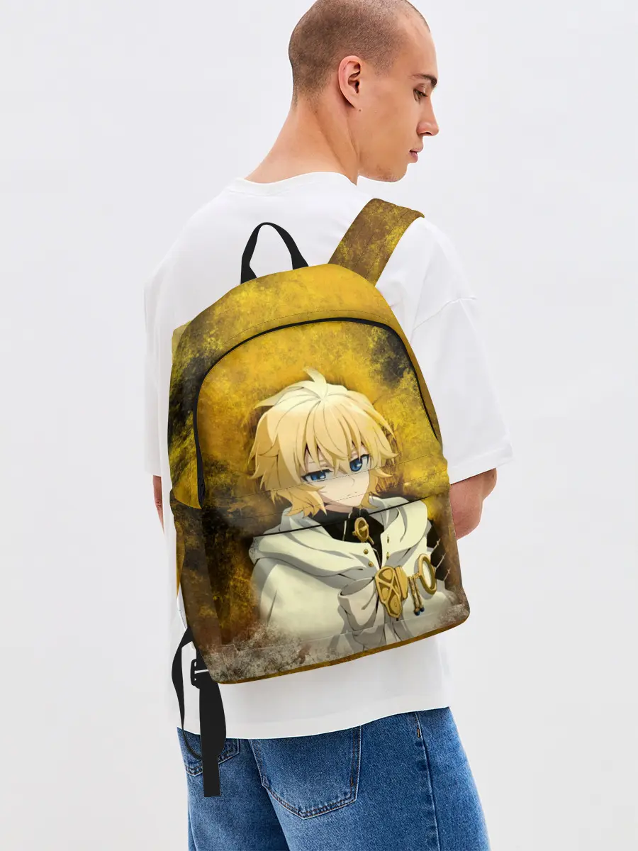 Рюкзак джинсовый / Mikaela Hyakuya