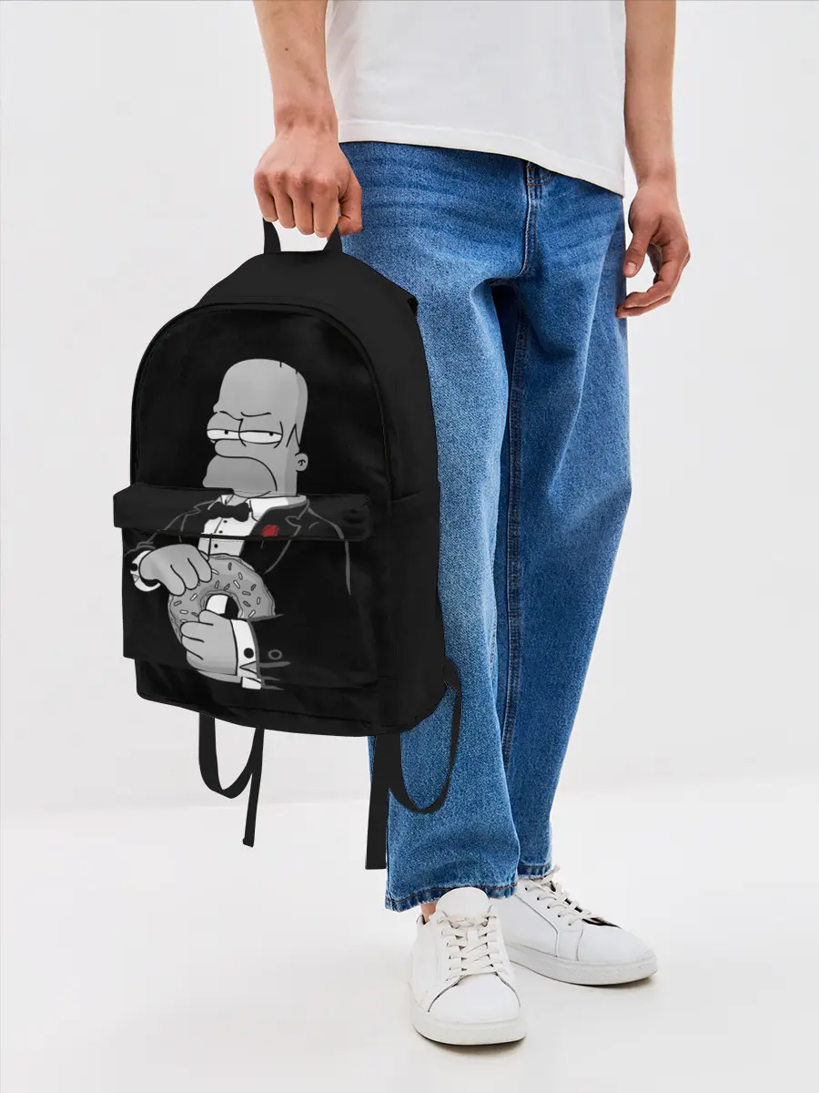 Рюкзак джинсовый / Гомер