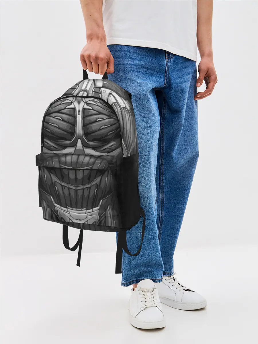 Рюкзак джинсовый / Экзоскелет CRYSIS